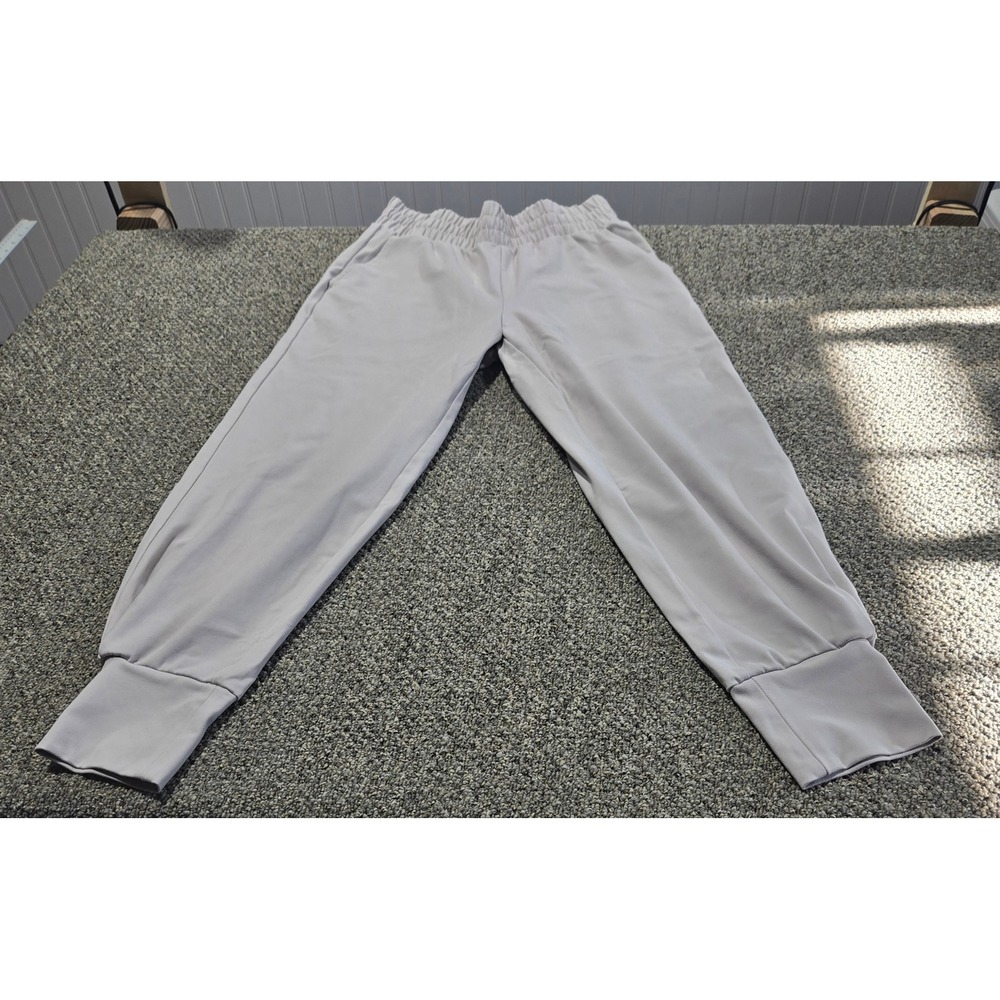 Yogalicious Lux Manhattan Chic Jogger Heather W XS Light Gray Athletic Pants - Picture 5 of 7